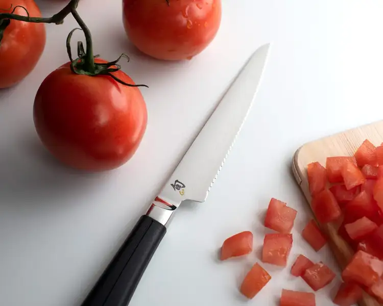 Click to shop the Shun Sora Serrated Utility Knife.