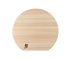 D-Shaped HInoki Board top view