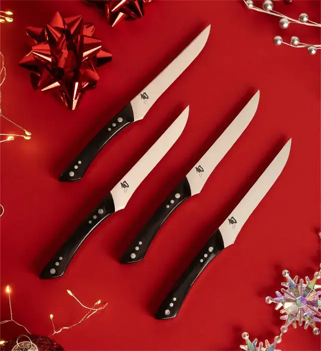 A set of Shima steak knives.