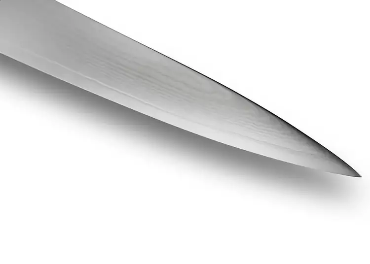 A close up of the smooth blade of a Classic Utility Knife.