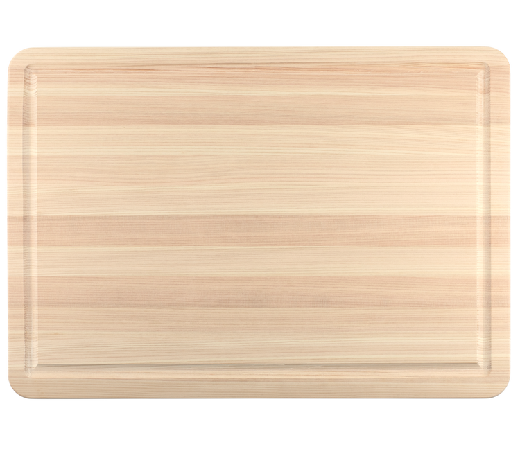 Large Hinoki Cutting Board with Juice Groove