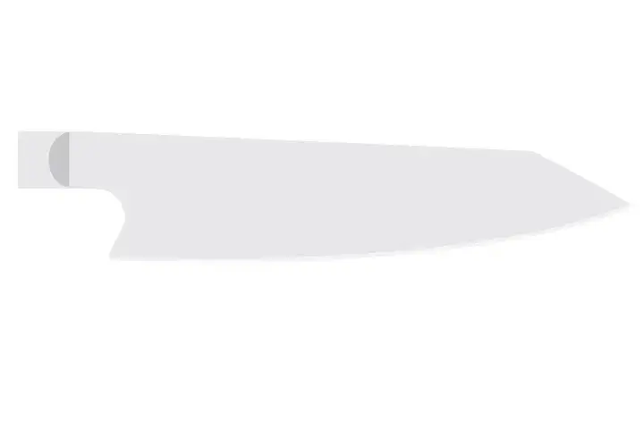 Kiritsuke blade. Described under heading Kiritsuke.